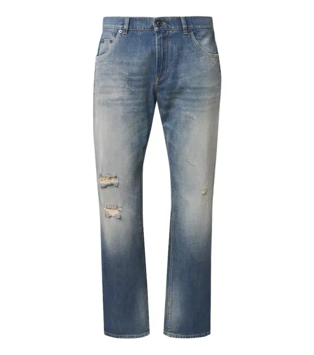 Dolce & Gabbana Distressed straight jeans