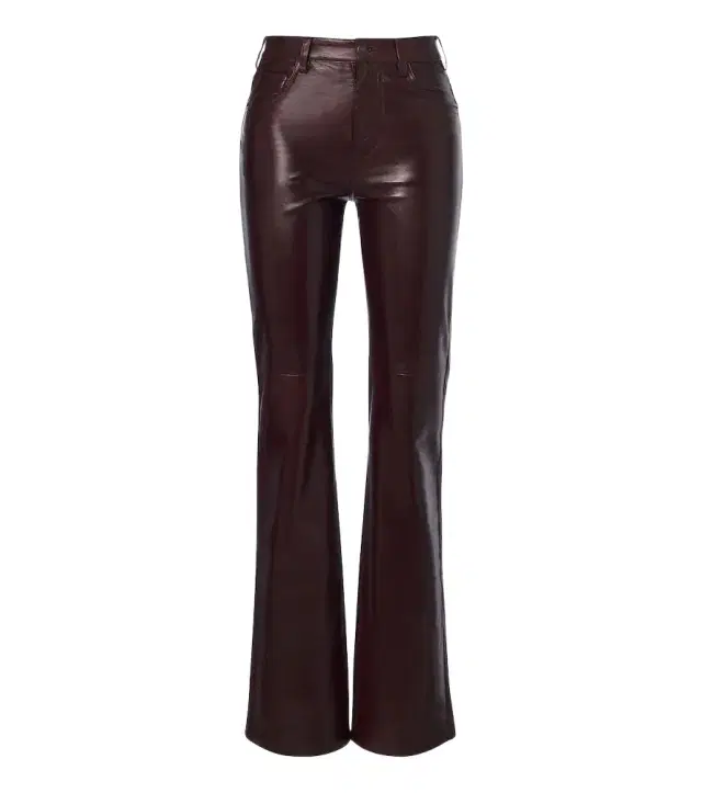 Joan leather flared pants