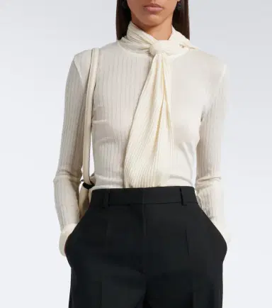 TOTEME Tie-neck top | Thumbnail 2