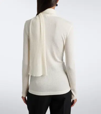 TOTEME Tie-neck top | Thumbnail 4