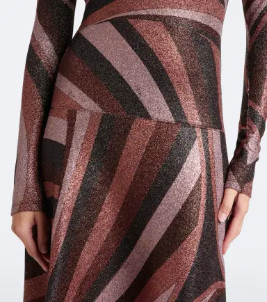 PUCCI Iride Lurex jersey midi dress | Thumbnail 6 PUCCI Iride Lurex jersey midi dress | Thumbnail 6