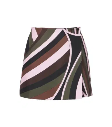 PUCCI Iride silk twill wrap skirt | Thumbnail 1