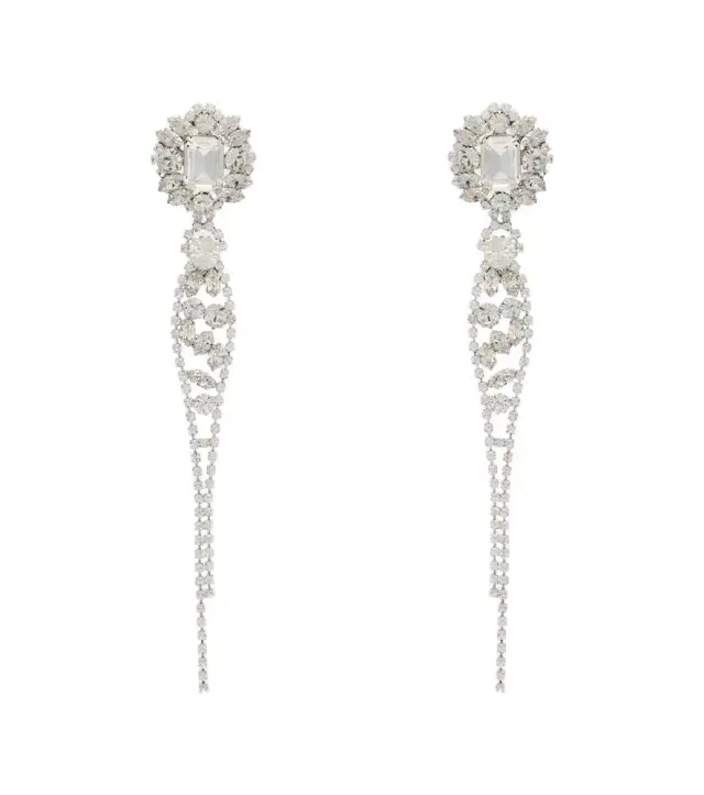 Jennifer Behr Sheila embellished drop earrings