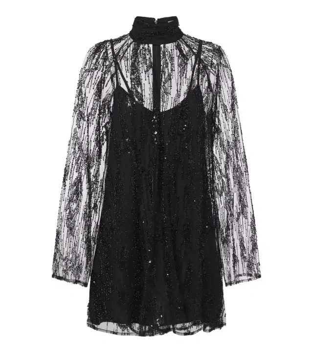 Esther embellished minidress