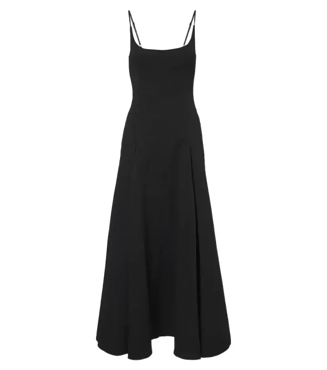 Jill cotton-blend maxi dress
