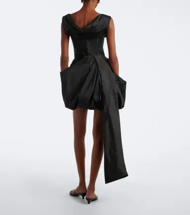 Staud Fabianne silk corset dress | Thumbnail 5
