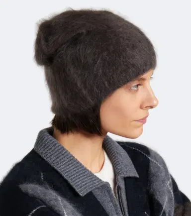 Lisa Yang Brushed cashmere beanie | Thumbnail 4