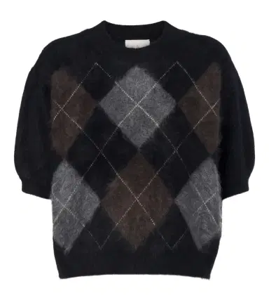 Lisa Yang Juniper argyle cashmere sweater | Thumbnail 1
