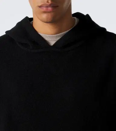 God’s True Cashmere Cashmere hoodie with tiger's eye | Thumbnail 5