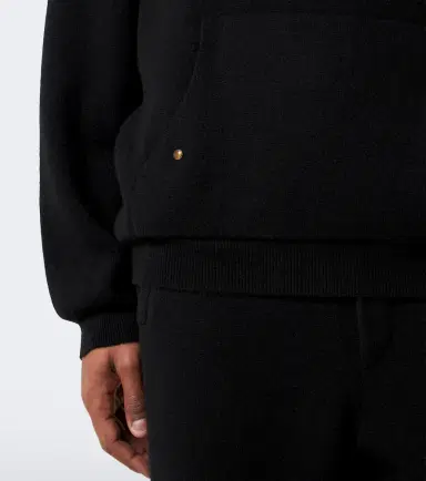 God’s True Cashmere Cashmere hoodie with tiger's eye | Thumbnail 6