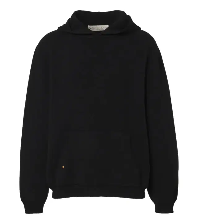 God’s True Cashmere Cashmere hoodie with tiger's eye
