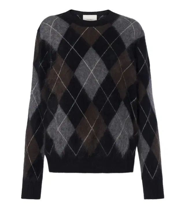 Margy argyle cashmere sweater