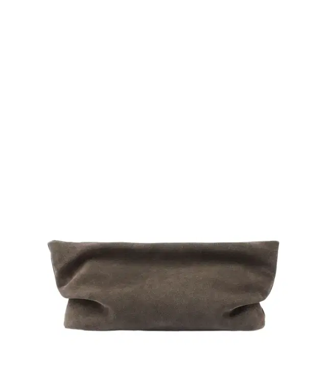 Aesther Ekme Nina Mini suede clutch