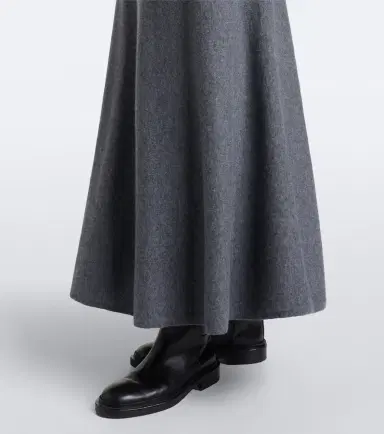 Lisa Yang Torie cashmere midi skirt | Thumbnail 3