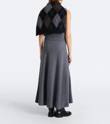 Lisa Yang Torie cashmere midi skirt | Thumbnail 6