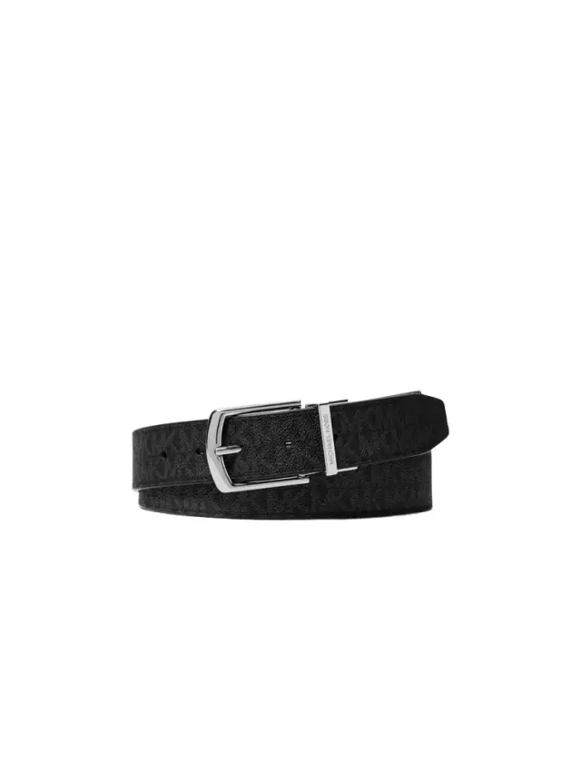 Michael Kors Collection Logo Reversible Belt in