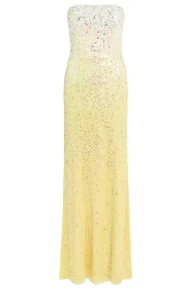 Jenny Packham Marle Saint Embellished Strapless Maxi Dress | Thumbnail 1