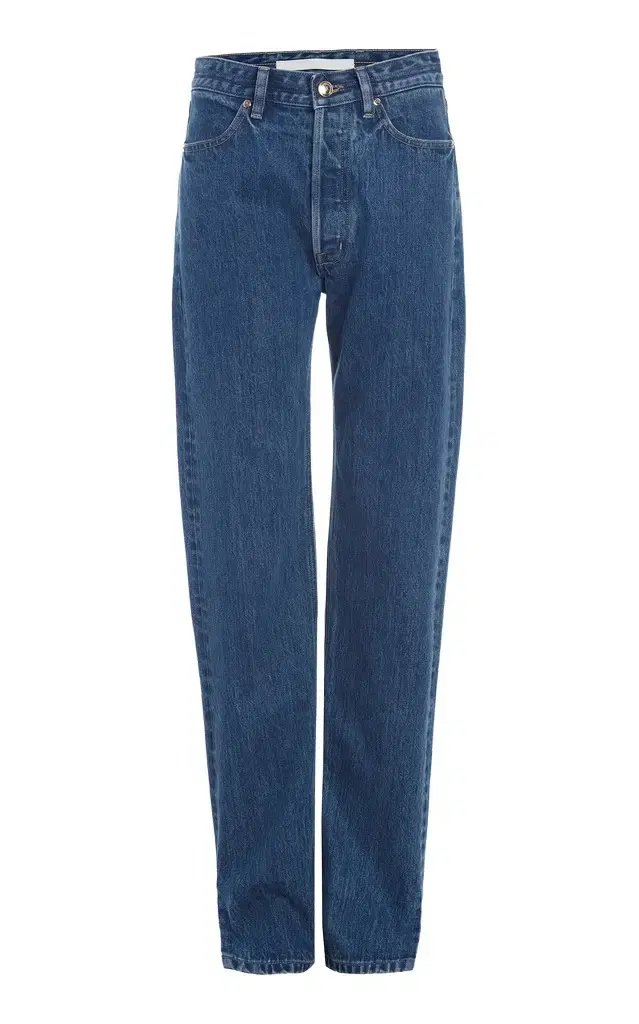 RÙADH The Agnes Rigid Mid-Rise Straight-Leg Jeans