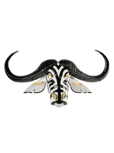 Lladro Porcelain Buffalo Mask | Thumbnail 1