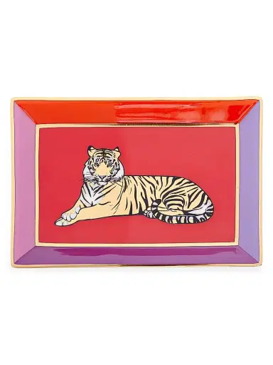 Jonathan Adler Safari Porcelain Rectangle Tray | Thumbnail 3 Jonathan Adler Safari Porcelain Rectangle Tray | Thumbnail 3