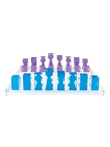 Jonathan Adler Acrylic Chess Set | Thumbnail 1