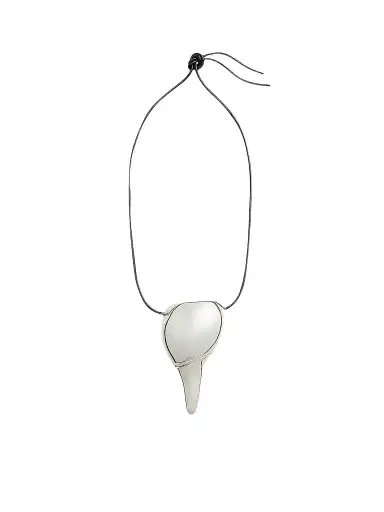 Polo Ralph Lauren Women's Silvertone Shell Pendant Necklace | Thumbnail 1