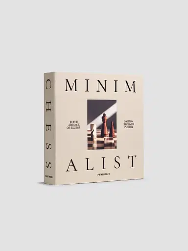 Printworks Minimalist Wood Chess Set | Thumbnail 2
