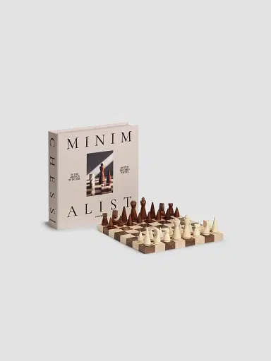 Printworks Minimalist Wood Chess Set | Thumbnail 4