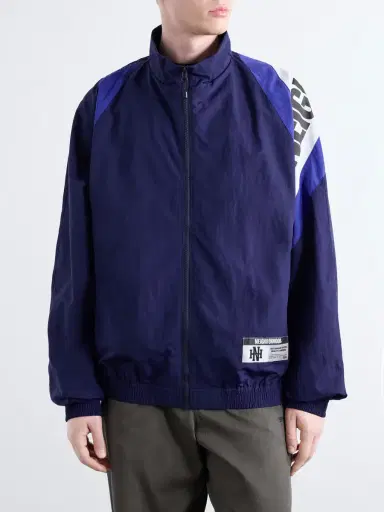 Neighborhood Logo-Print Colour-Block Taffeta Track Jacket - Men | Thumbnail 3 Neighborhood Logo-Print Colour-Block Taffeta Track Jacket - Men | Thumbnail 3