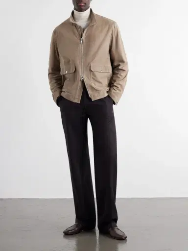 MR P. Harrington Suede Jacket - Men | Thumbnail 2 MR P. Harrington Suede Jacket - Men | Thumbnail 2