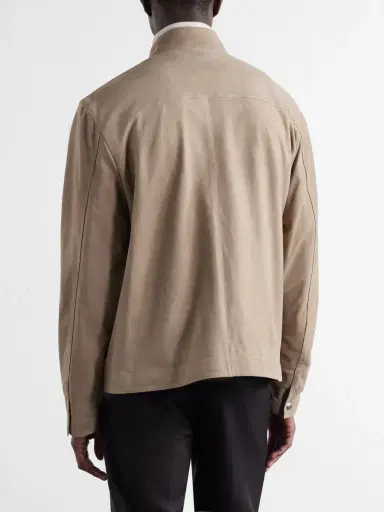 MR P. Harrington Suede Jacket - Men | Thumbnail 4 MR P. Harrington Suede Jacket - Men | Thumbnail 4