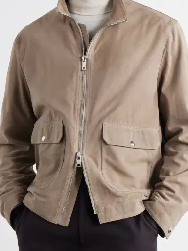 MR P. Harrington Suede Jacket - Men | Thumbnail 5 MR P. Harrington Suede Jacket - Men | Thumbnail 5