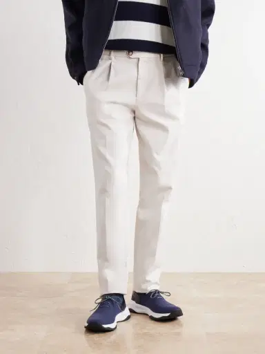 Berluti Shadow Leather-Trimmed Mesh Sneakers - Men | Thumbnail 2