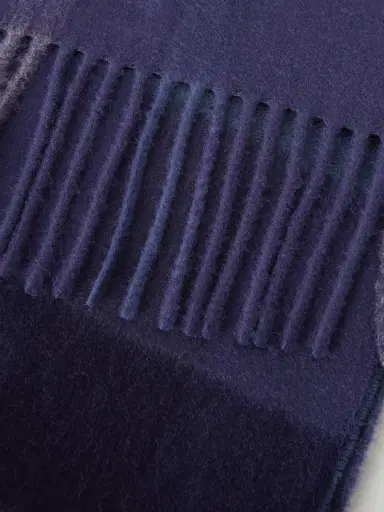Johnstons of Elgin Tantallon Fringed Checked Cashmere Scarf - Men | Thumbnail 4