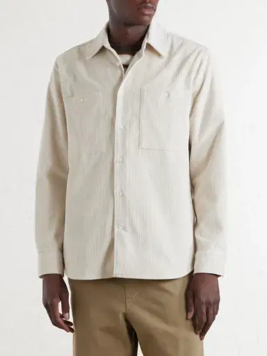 MR P. Cotton and Cashmere-Blend Corduroy Shirt - Men | Thumbnail 3 MR P. Cotton and Cashmere-Blend Corduroy Shirt - Men | Thumbnail 3