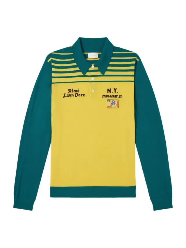 Aimé Leon Dore Logo-Embroidered Merino Wool Polo Shirt - Men