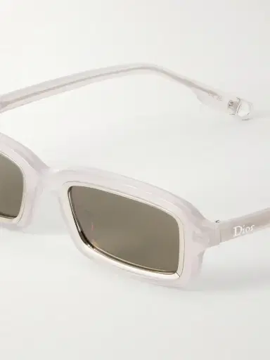 DIOR Eyewear DiorSymbol S2I Rectangular-Frame Acetate Sunglasses - Men | Thumbnail 3 DIOR Eyewear DiorSymbol S2I Rectangular-Frame Acetate Sunglasses - Men | Thumbnail 3