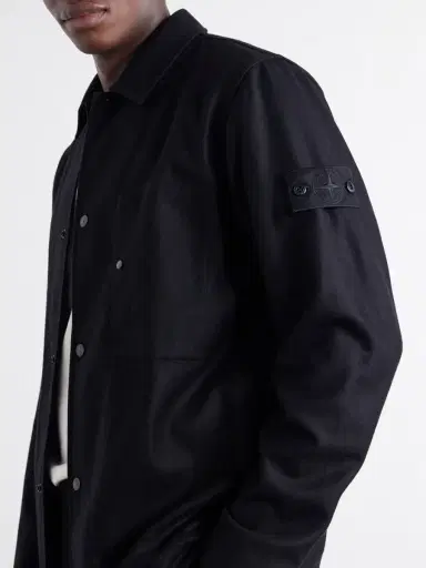 Stone Island STONE ISLAND GHOST Wool and Nylon-Blend Flannel Overshirt - Men | Thumbnail 5 Stone Island STONE ISLAND GHOST Wool and Nylon-Blend Flannel Overshirt - Men | Thumbnail 5