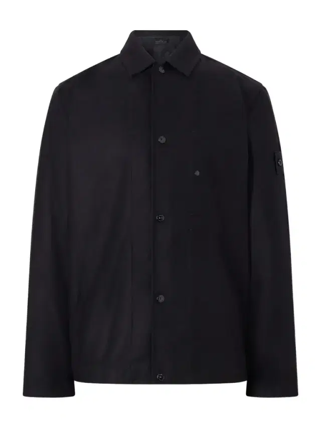 Stone Island STONE ISLAND GHOST Wool and Nylon-Blend Flannel Overshirt - Men