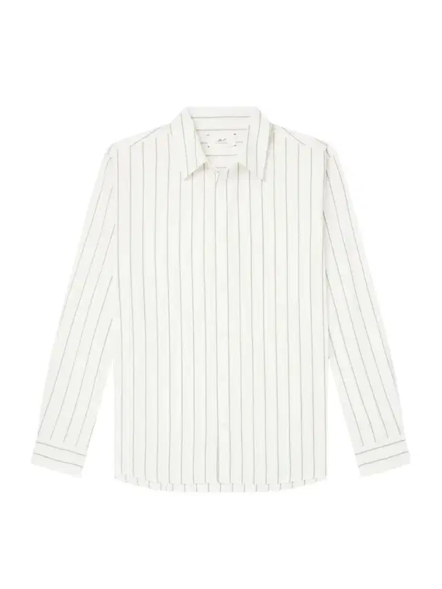 MR P. Striped Cotton and Silk-Blend Shirt - Men