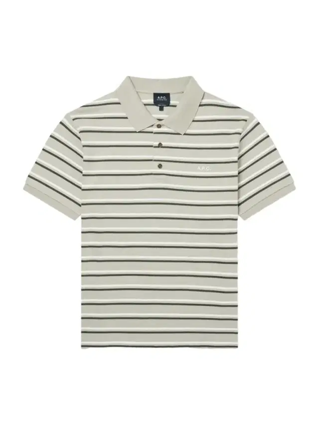 A.P.C. Joe Striped Cotton-Piqué Polo Shirt - Men