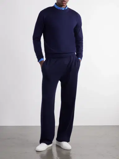 MR P. Cashmere and Silk-Blend Sweater - Men | Thumbnail 2