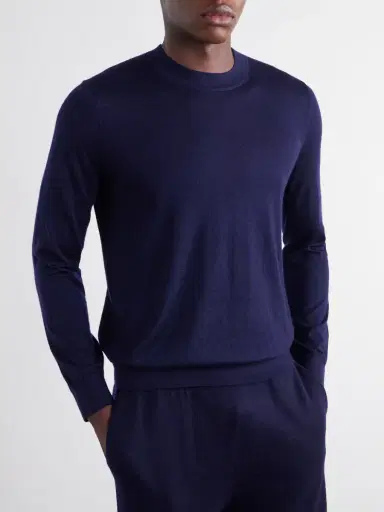 MR P. Cashmere and Silk-Blend Sweater - Men | Thumbnail 3