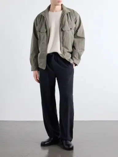 Second/Layer Distressed Waffle-Knit Wool and Cashmere-Blend Sweater - Men | Thumbnail 2