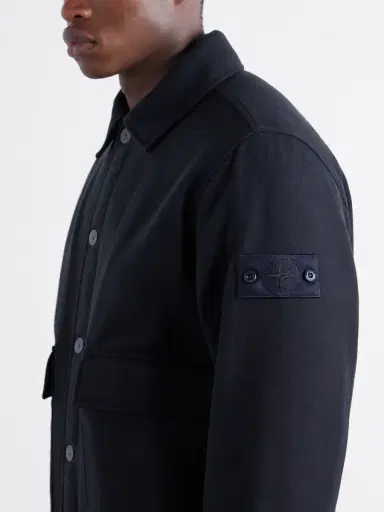 Stone Island STONE ISLAND GHOST Padded Wool and Nylon-Blend Flannel Bomber Jacket - Men | Thumbnail 5 Stone Island STONE ISLAND GHOST Padded Wool and Nylon-Blend Flannel Bomber Jacket - Men | Thumbnail 5