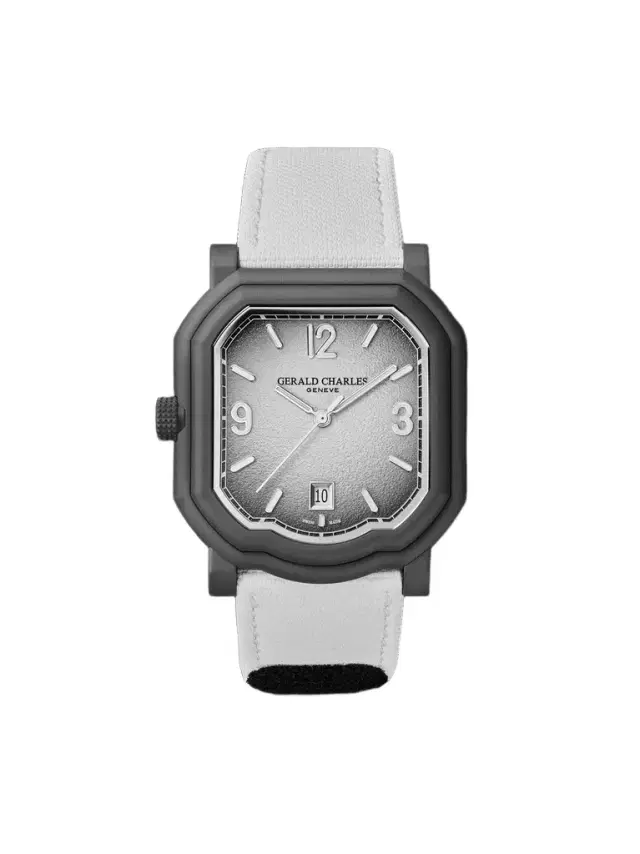Gerald Charles Maestro GC Sport Tennis Limited Edition Automatic Darkblast® Titanium Watch, Ref. GC2.0-TX-TNDB-04GR-RSVC_DLE - Men