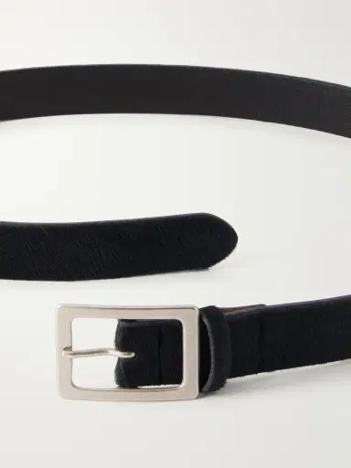 Neighborhood 3cm Calf Hair Belt - Men | Thumbnail 3
