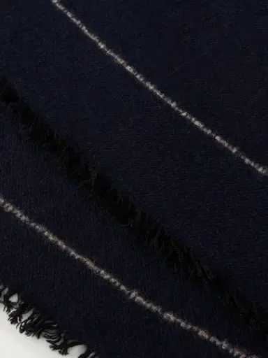 Johnstons of Elgin Usan Frayed Cashmere Scarf - Men | Thumbnail 4 Johnstons of Elgin Usan Frayed Cashmere Scarf - Men | Thumbnail 4