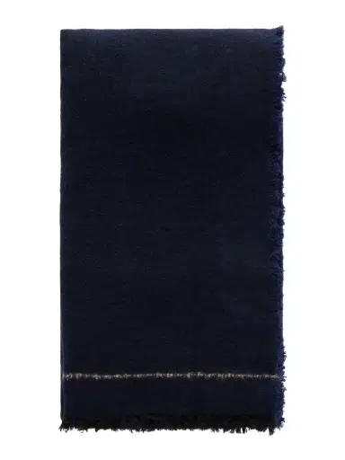 Johnstons of Elgin Usan Frayed Cashmere Scarf - Men | Thumbnail 1 Johnstons of Elgin Usan Frayed Cashmere Scarf - Men | Thumbnail 1