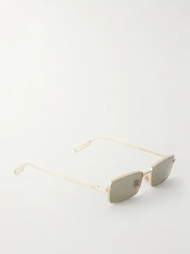 DIOR Eyewear DiorBlackSuit S21U Square-Frame Gold-Tone Sunglasses - Men | Thumbnail 4 DIOR Eyewear DiorBlackSuit S21U Square-Frame Gold-Tone Sunglasses - Men | Thumbnail 4